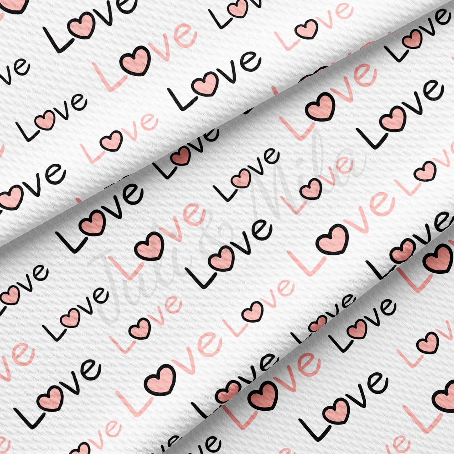 Valentines Day Bullet Textured Fabric  AA1043