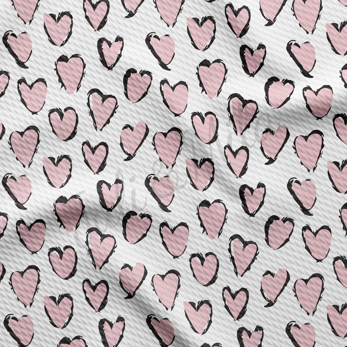 Valentines Day Bullet Textured Fabric  AA1054