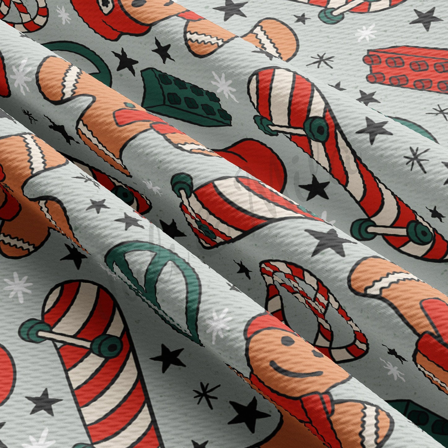 Christmas  Bullet Textured Fabric AA1067