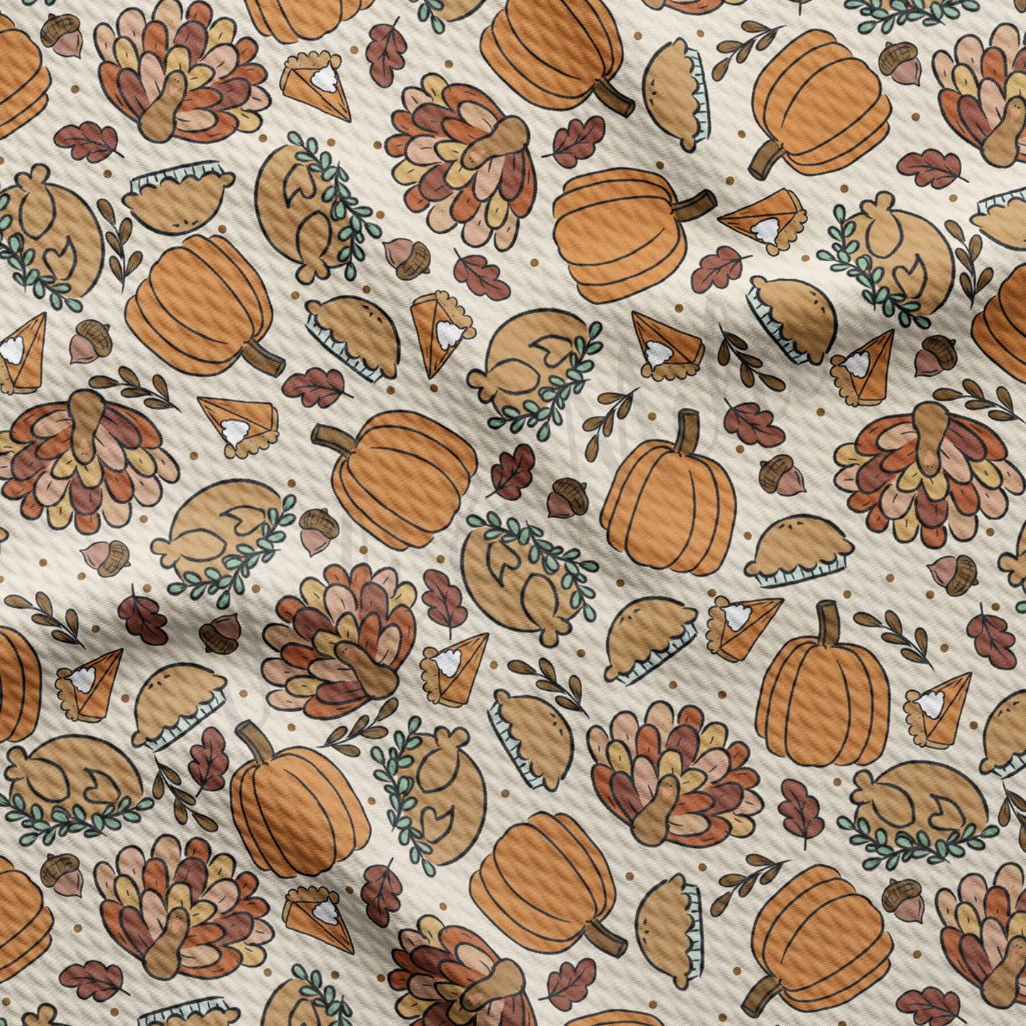 Pumpkin l Bullet Textured Fabric AA990