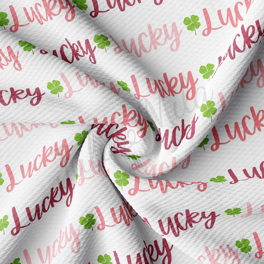 St. Patricks Day Bullet Textured Fabric AA1031