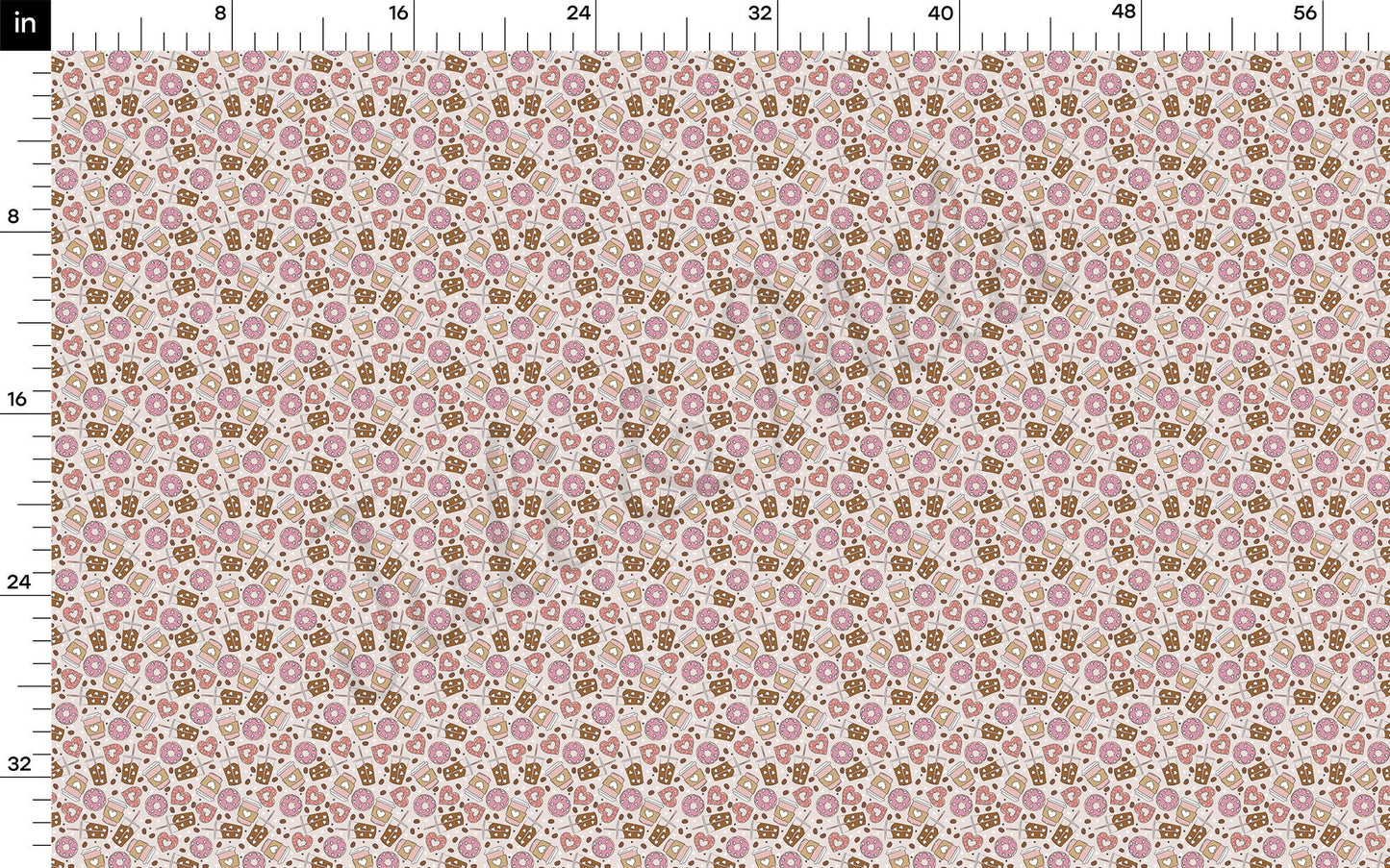 Valentines Day Bullet Textured Fabric AA1101