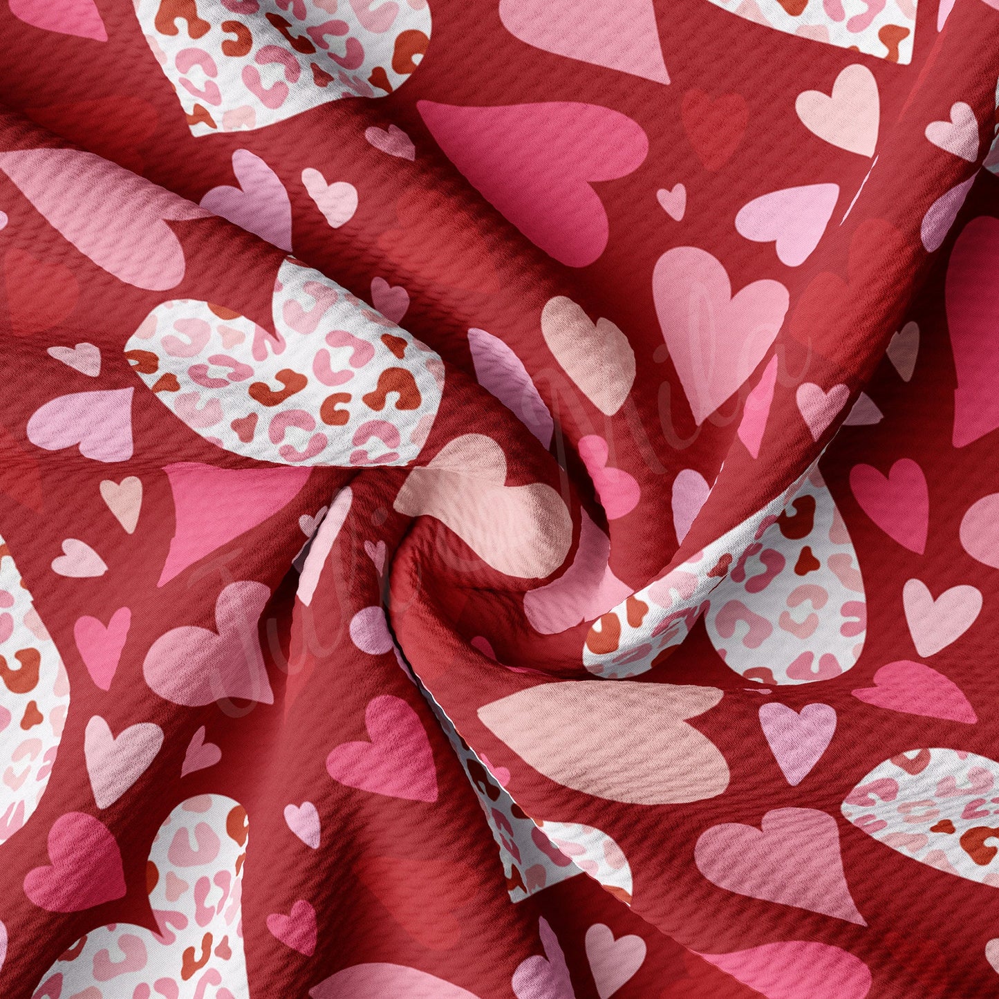 Valentines Day  Bullet Textured Fabric AA1180