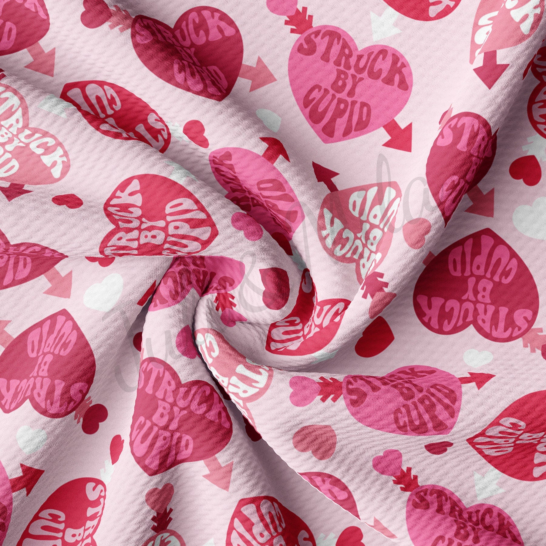 valentines day bullet fabric