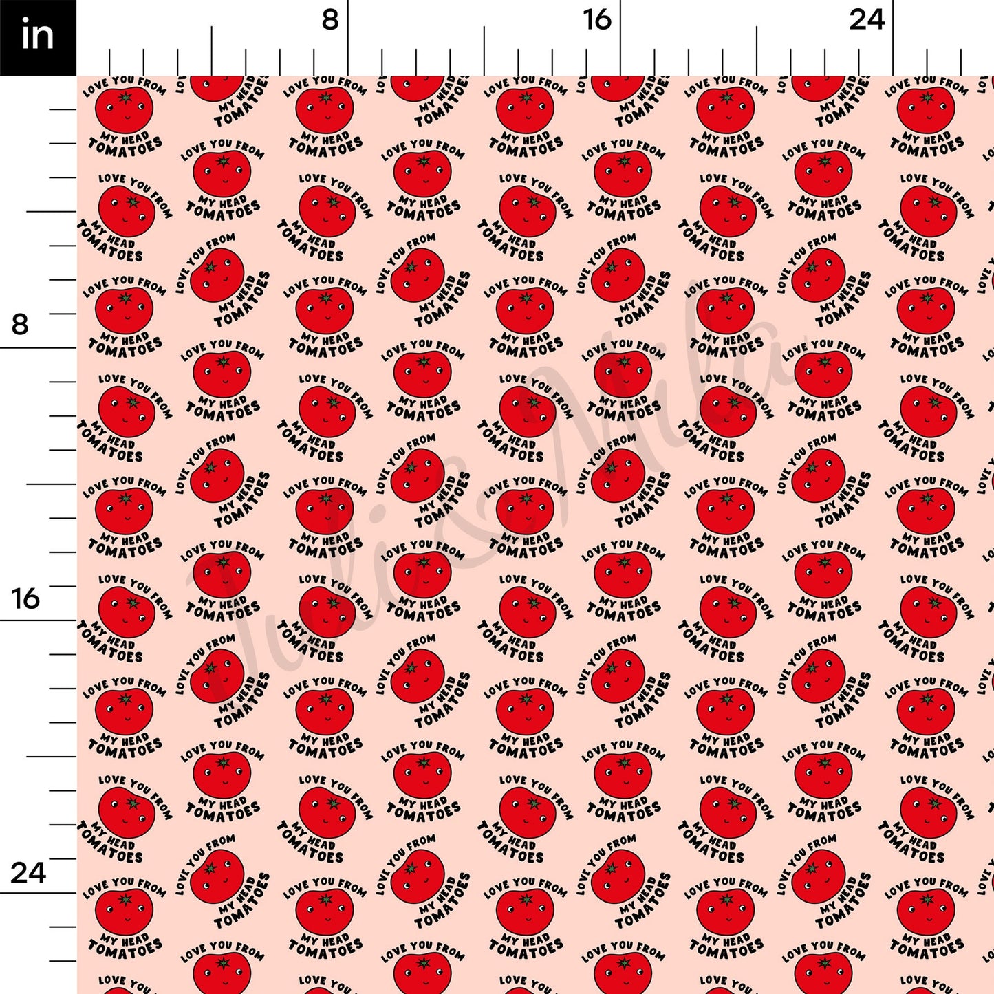 Valentines Day Bullet Textured Fabric AA1307