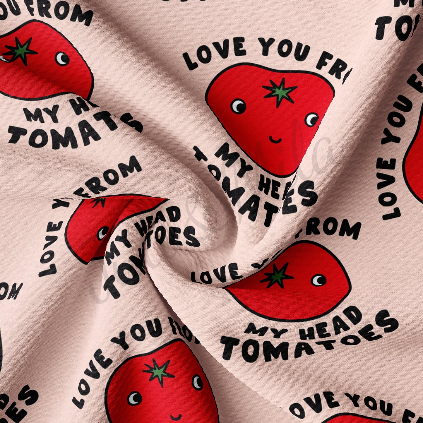 Valentines Day Bullet Textured Fabric AA1307