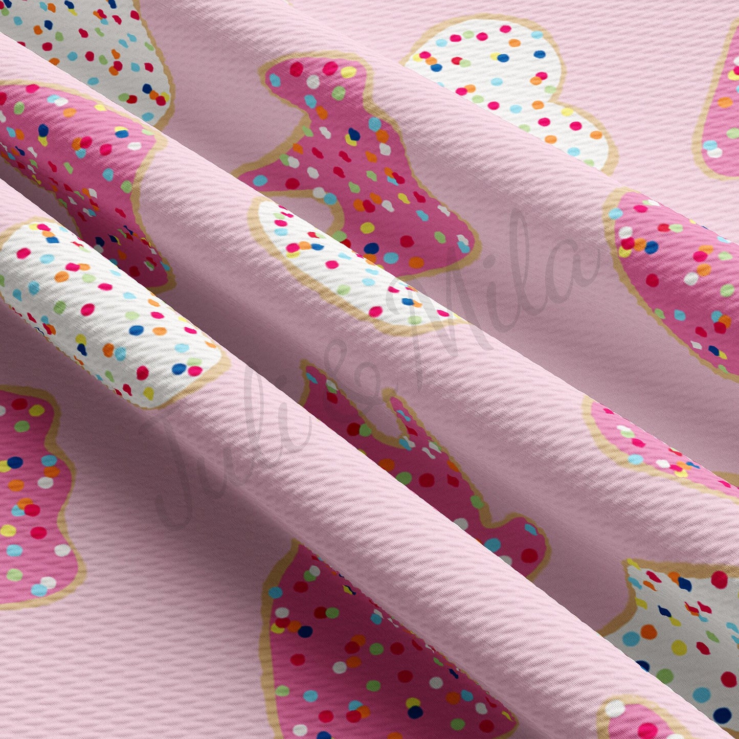 Sprinkle Cookies Bullet Textured Fabric  AA1147