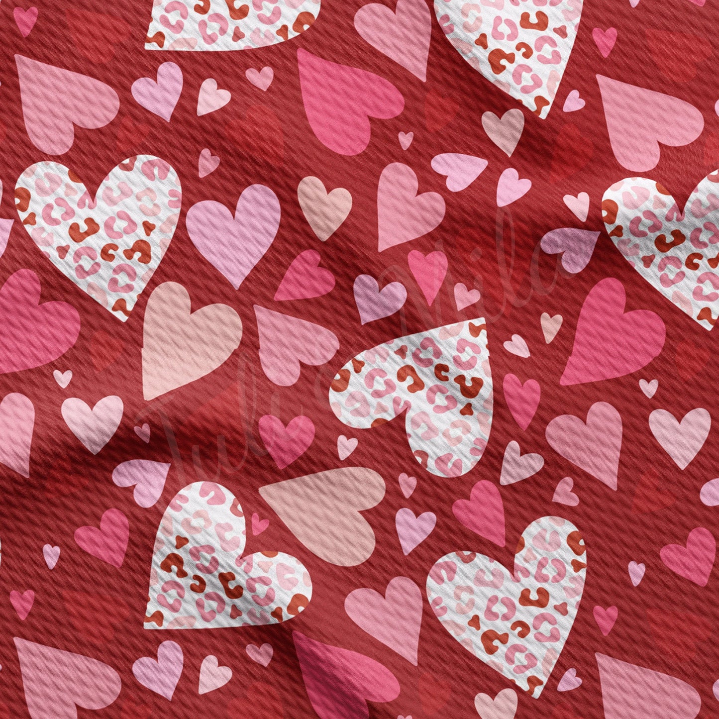 Valentines Day  Bullet Textured Fabric AA1180