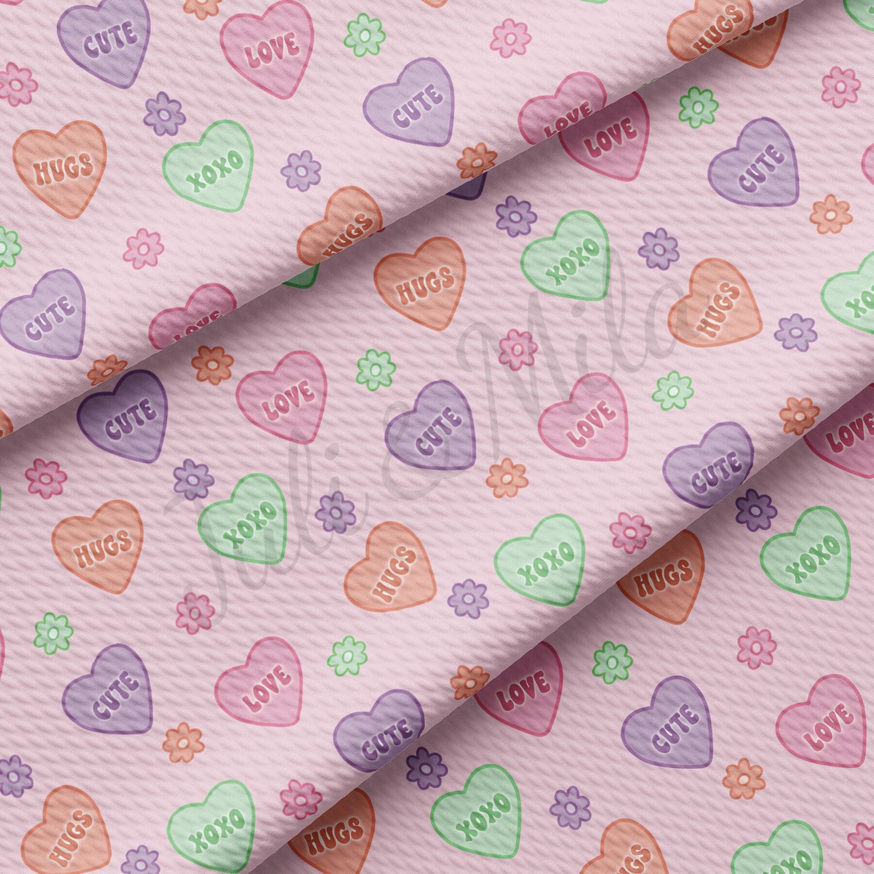 valentines day bullet fabric