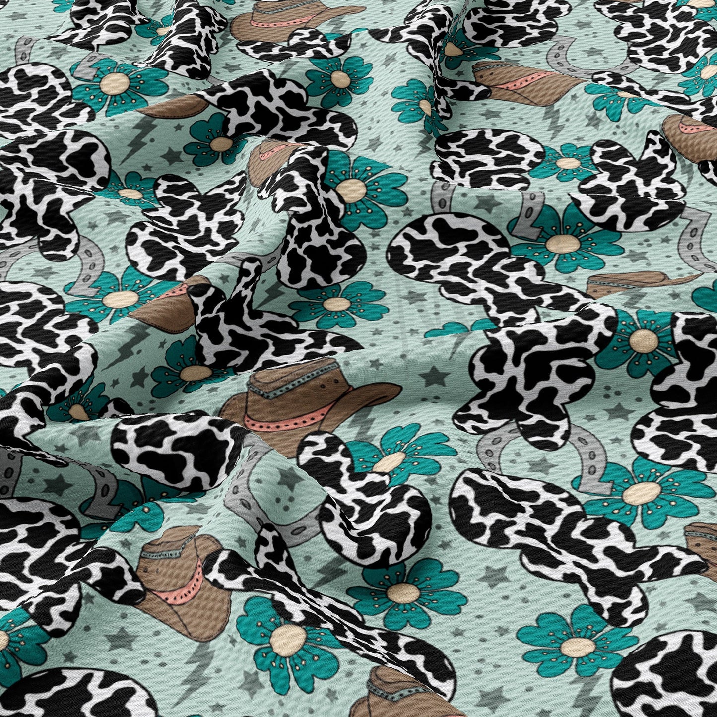 Printed  Bullet Textured Fabric  AA1354