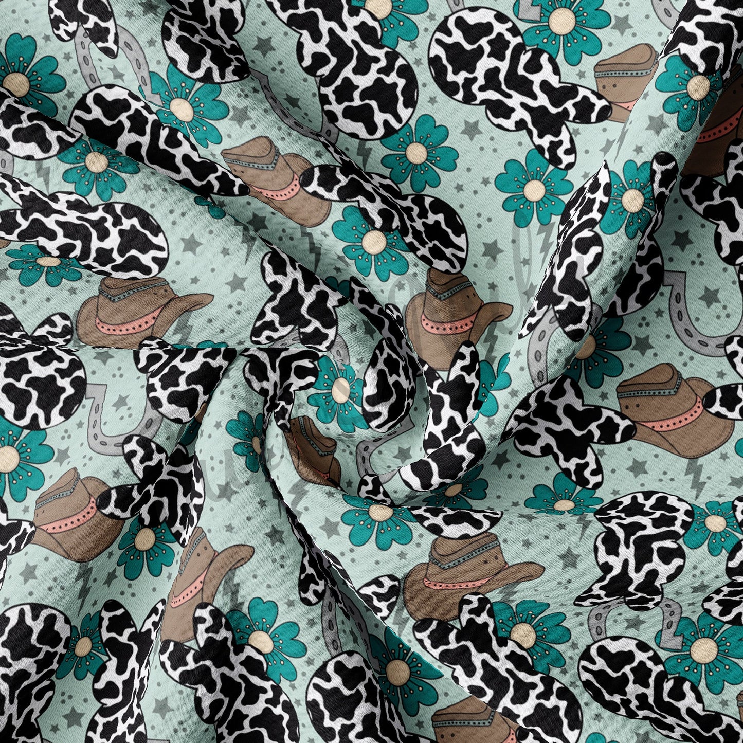 Printed  Bullet Textured Fabric  AA1354