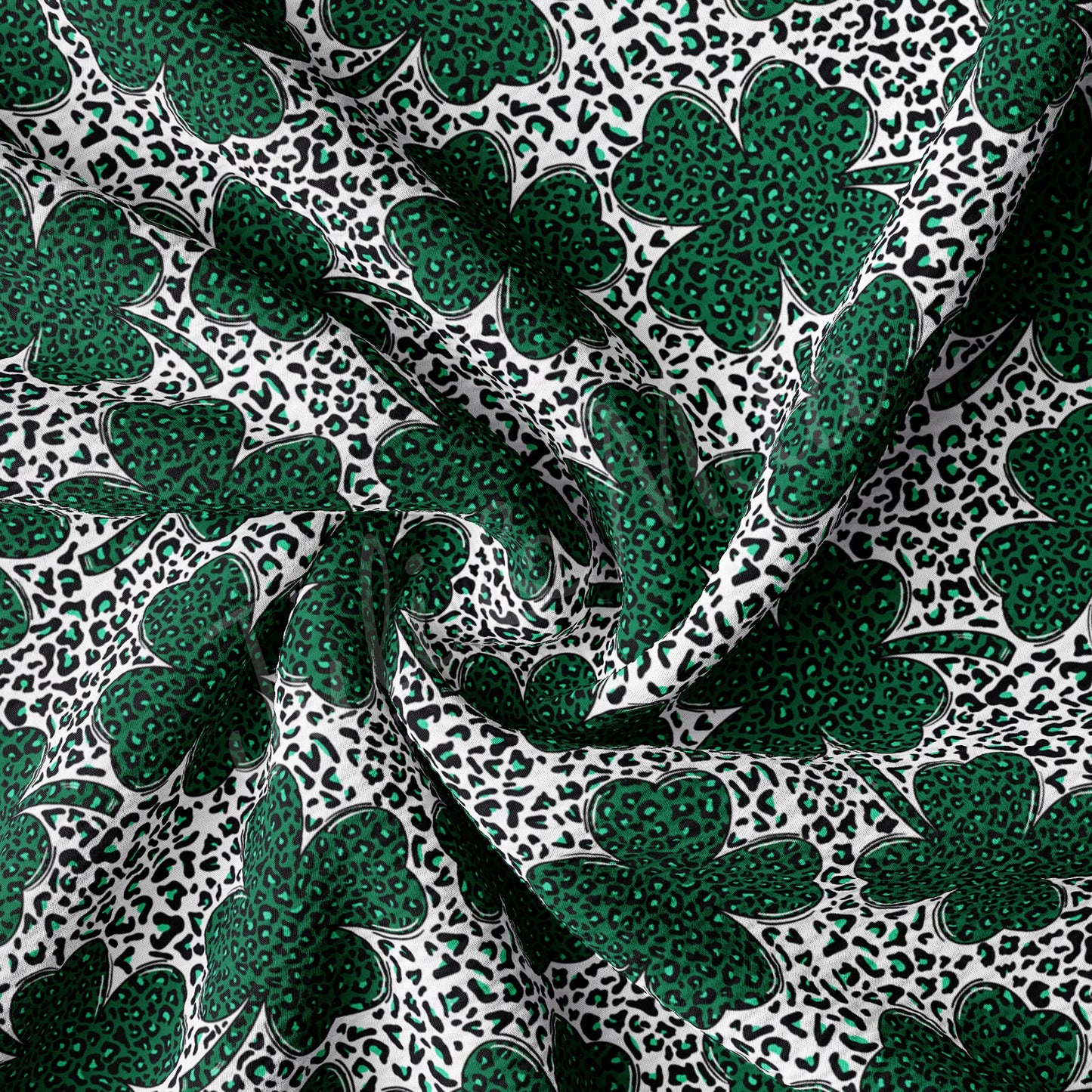 St. Patricks Day Bullet Textured Fabric  AA1365