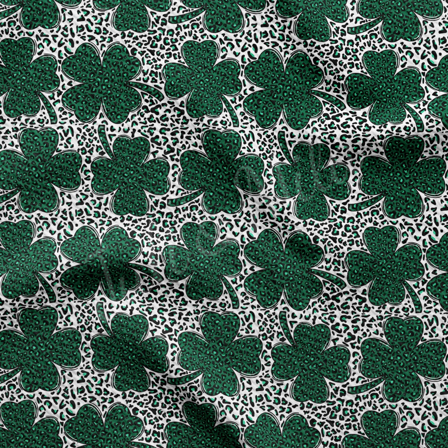 St. Patricks Day Bullet Textured Fabric  AA1365