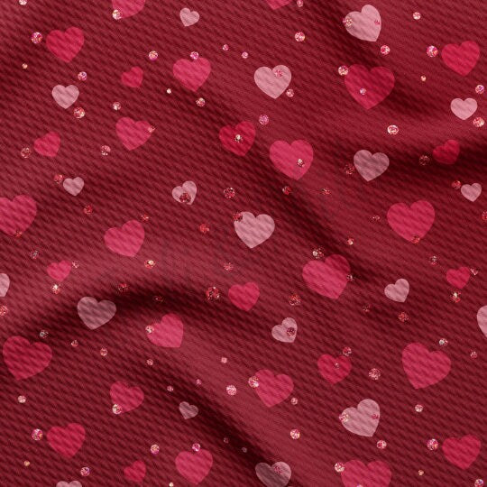 Valentines Day Bullet Textured Fabric 1