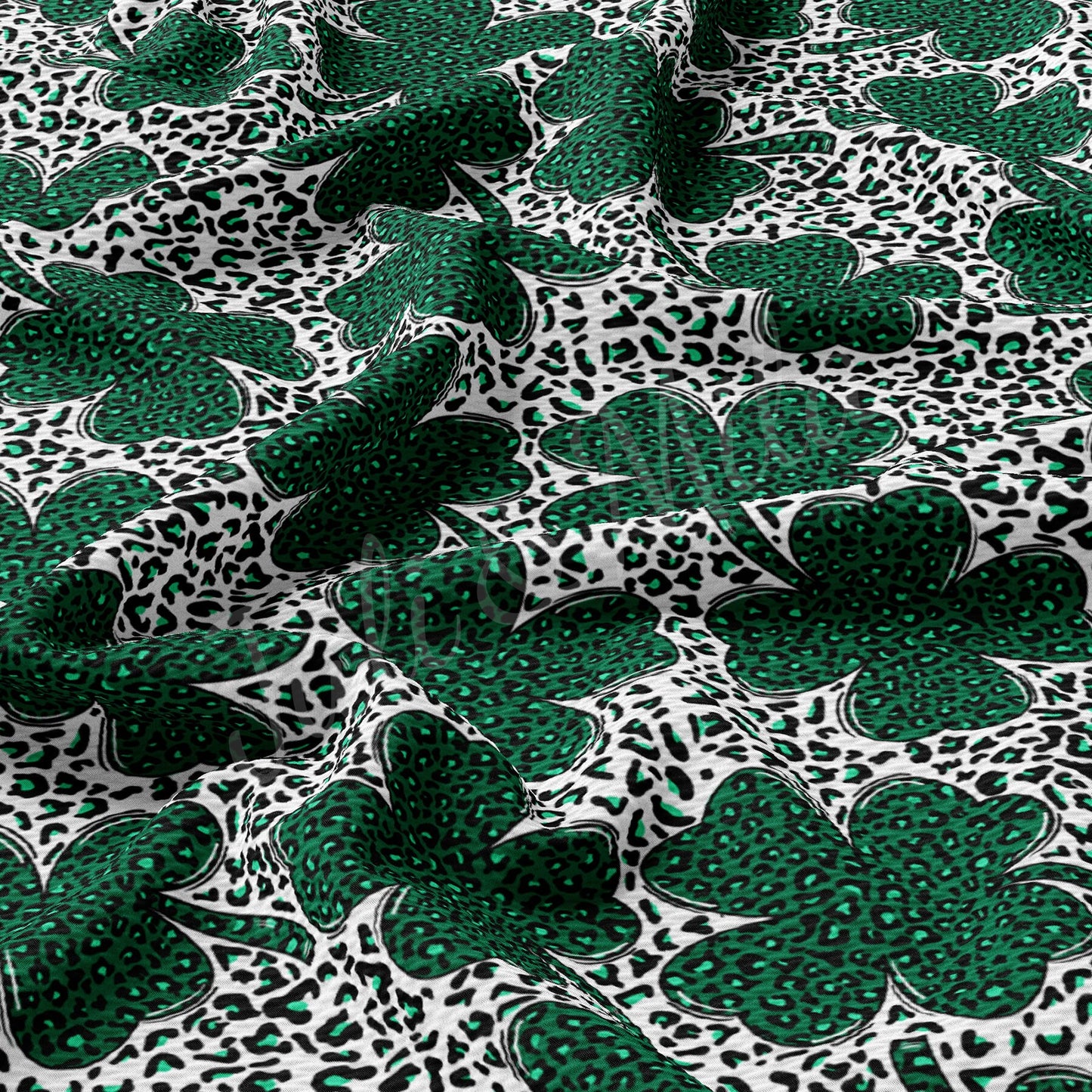 St. Patricks Day Bullet Textured Fabric  AA1365