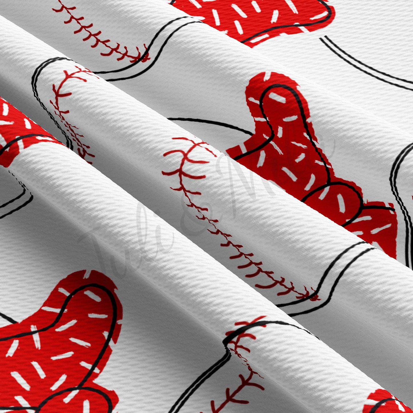 Baseball Bullet Textured Fabric AA1416