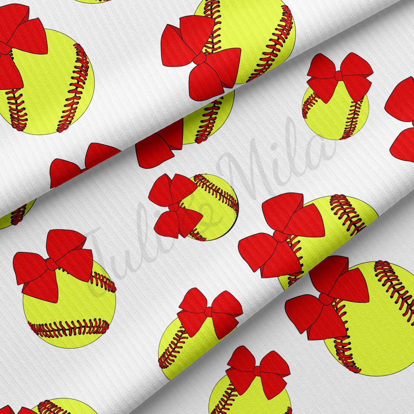 Softball Rib Knit Fabric RBK1531