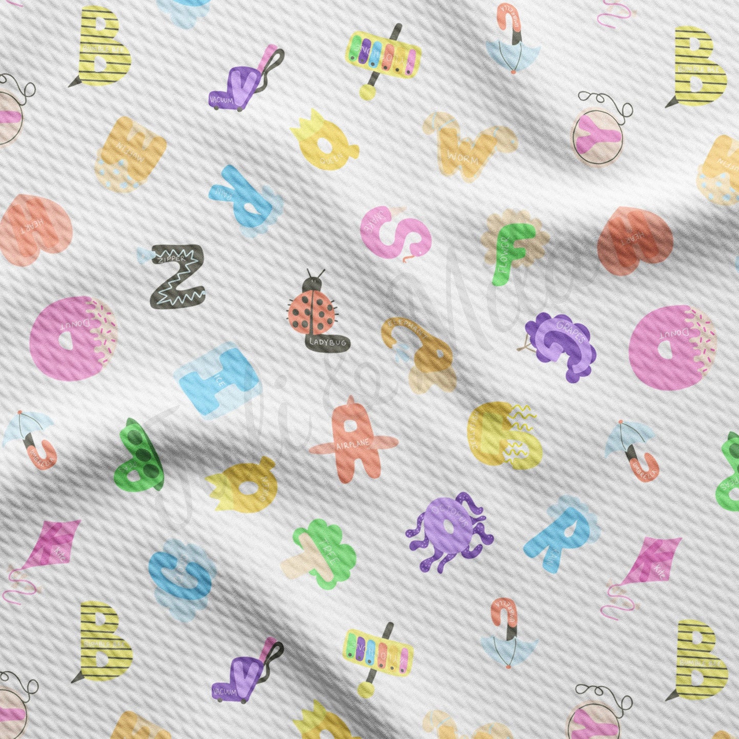 Back to School Bullet Fabric AA1543