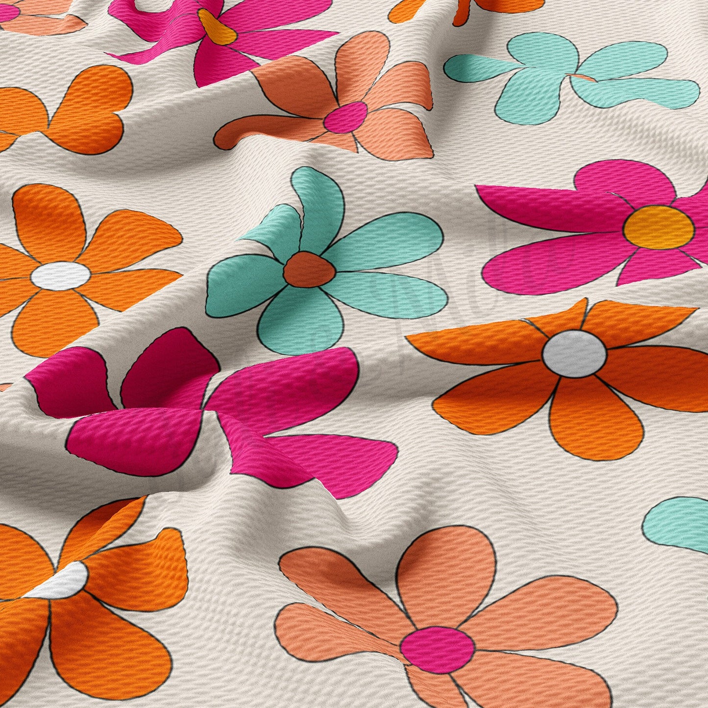 Floral  Bullet Textured Fabric by the yard AA1570
