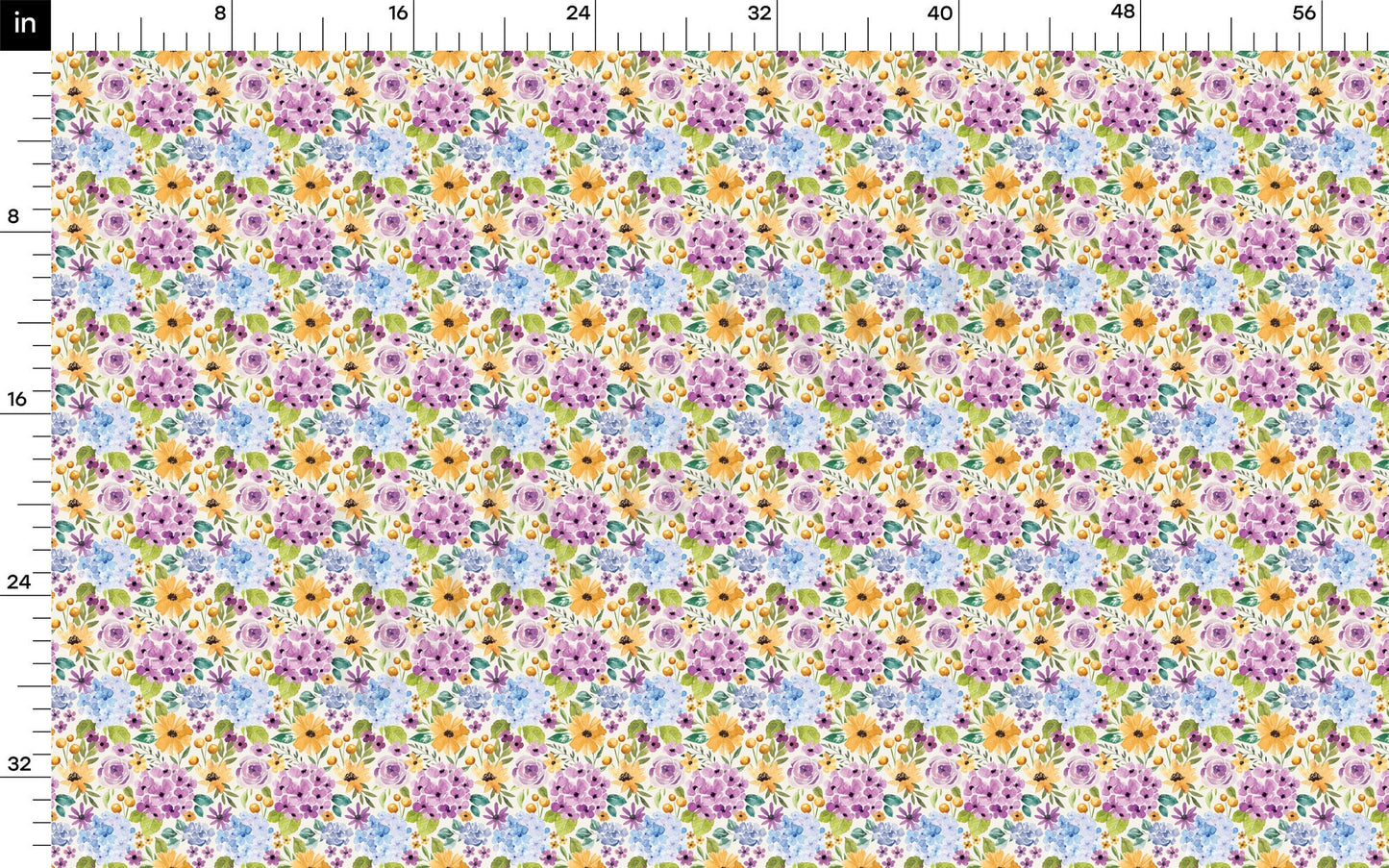 Floral l Bullet Textured Fabric by the yard AA1640