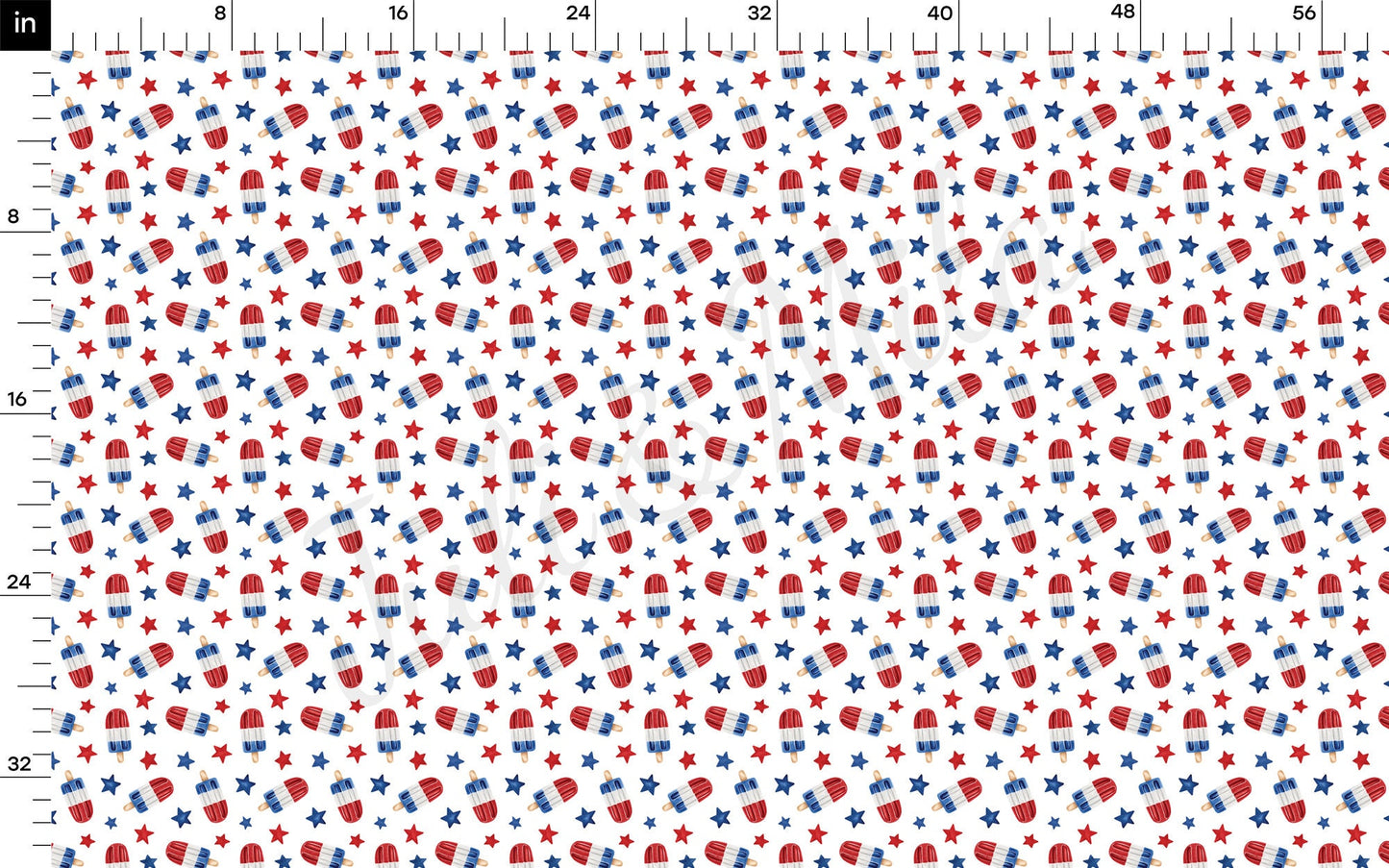 4th of July Patriotic  Fabric Double Brushed Polyester  DBP1611