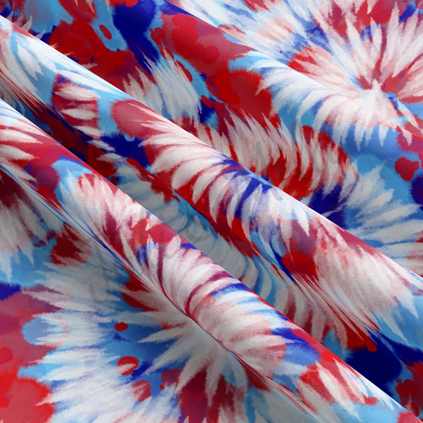 4th of July Patriotic Fabric Double Brushed Polyester DBP1612