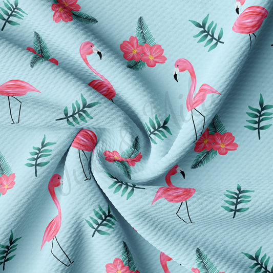 Flamingo Summer  Bullet Textured Fabric  AA1495