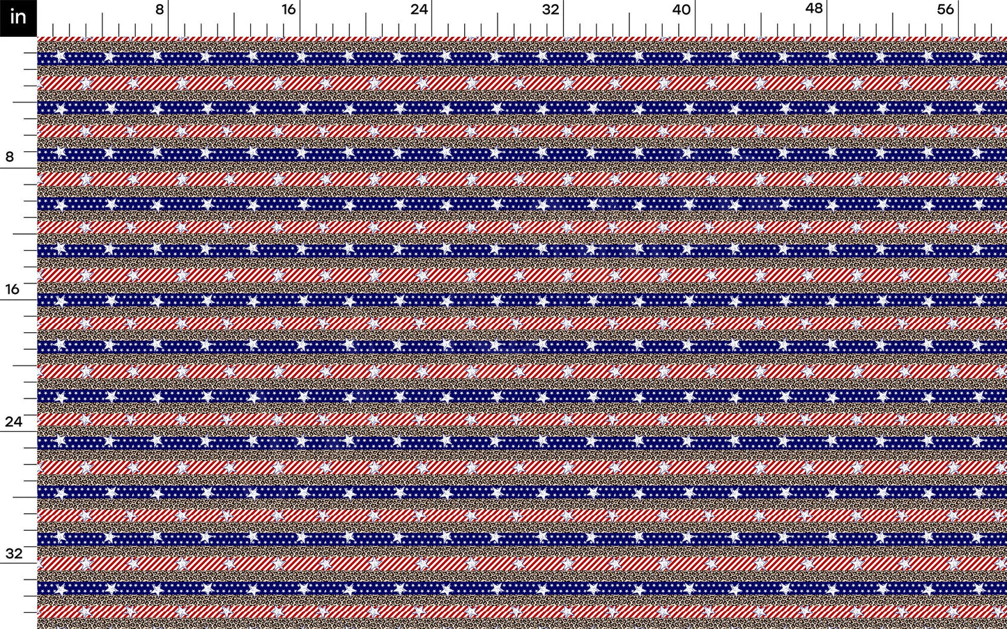 4th of July Printed  Bullet Textured Fabric by the yard Patriotic AA1505