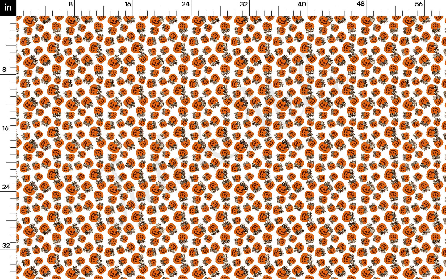 Fall Pumpkin Bullet Textured Fabric AA1508