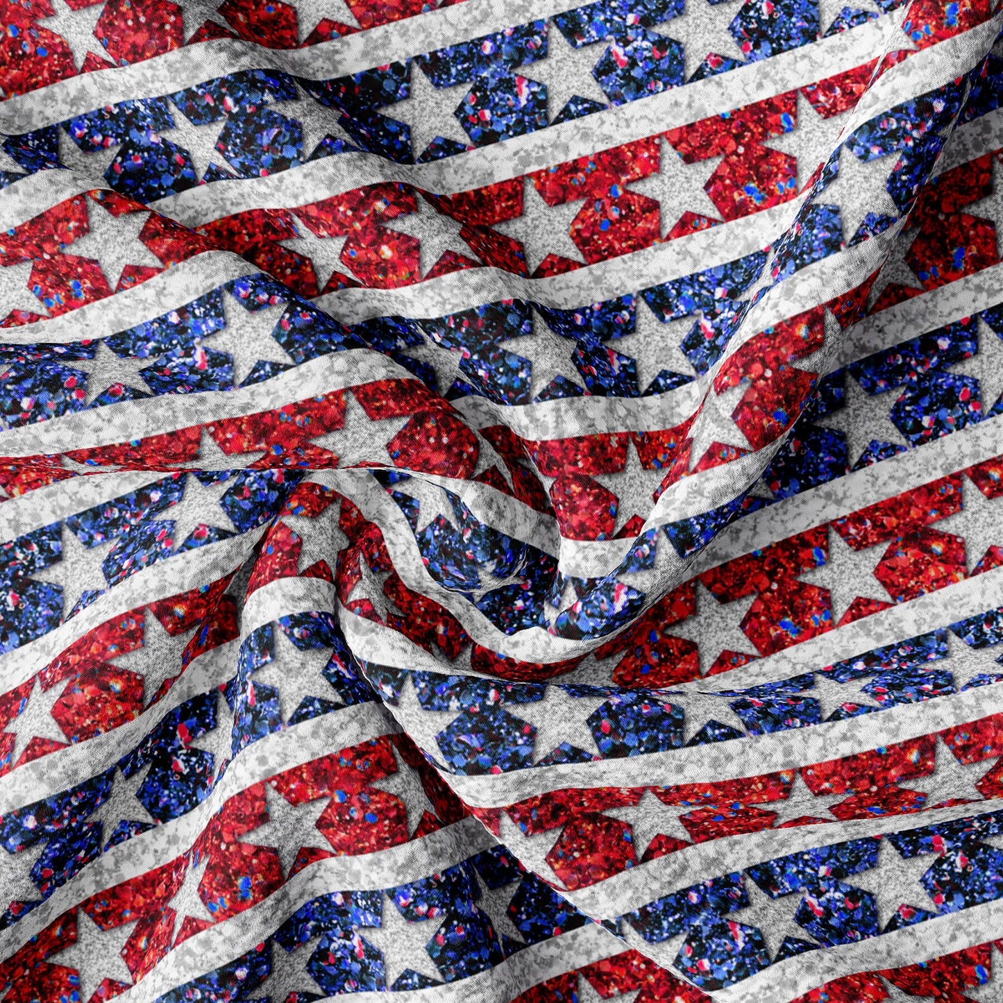 4th of July Bullet Textured Fabric  AA1525