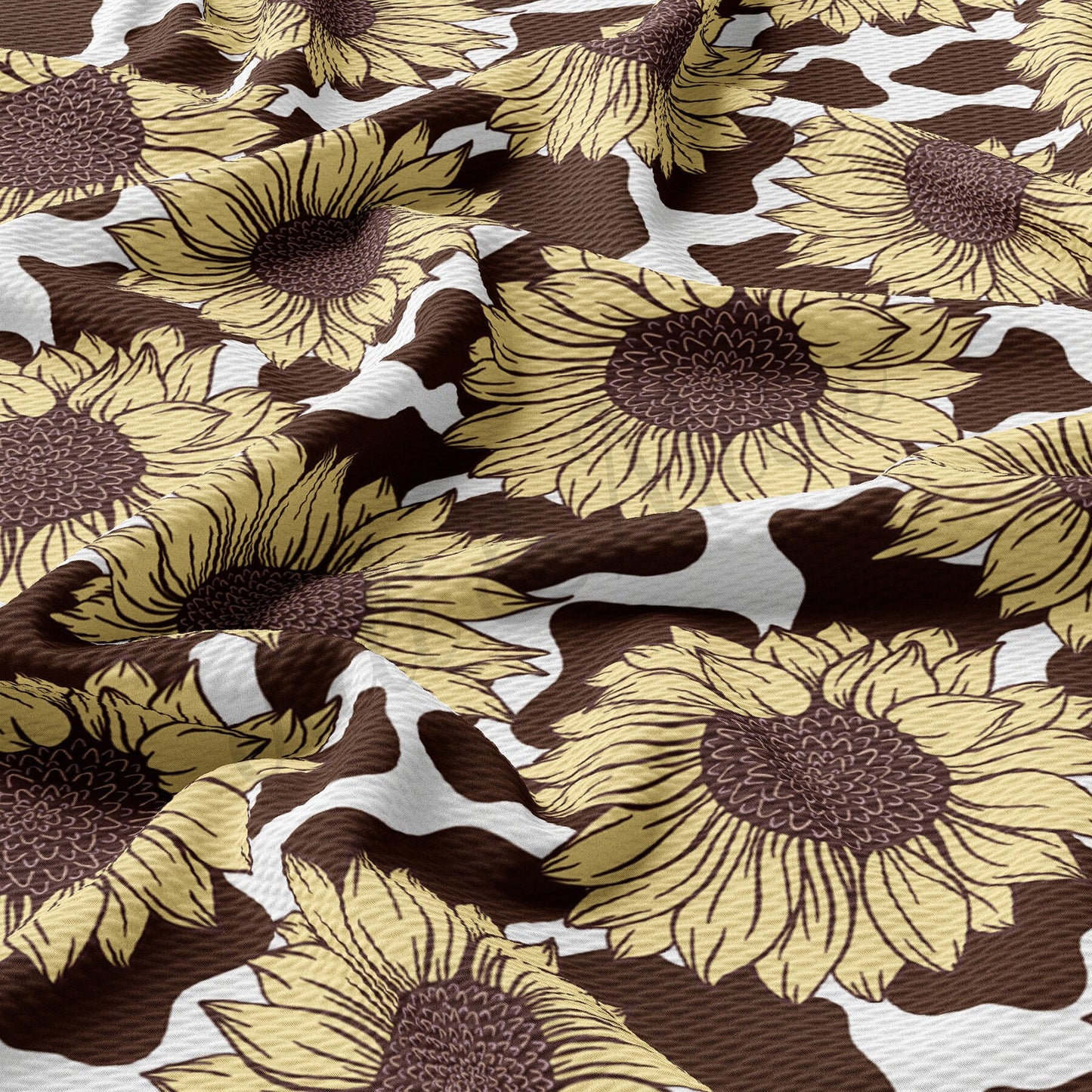 Floral Bullet Textured Fabric AA1656