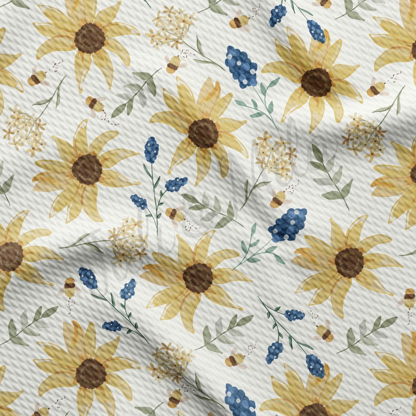 Floral  Bullet Textured Fabric AA1657