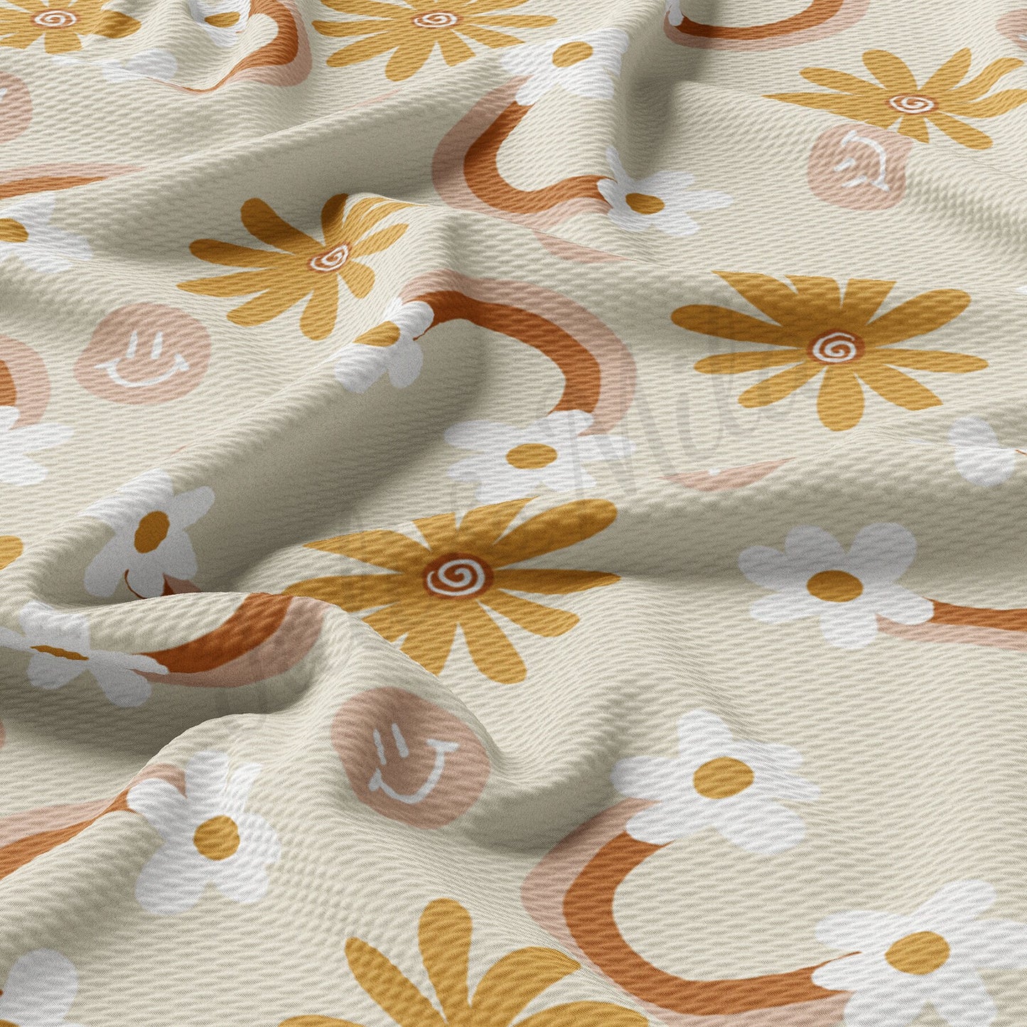 Floral  Bullet Textured Fabric  AA1661