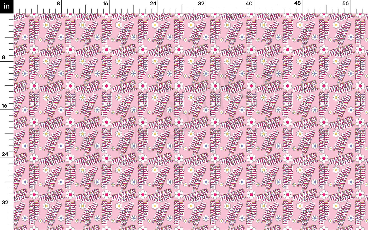 Mamas Girl  Double Brushed Polyester Fabric DBP1600