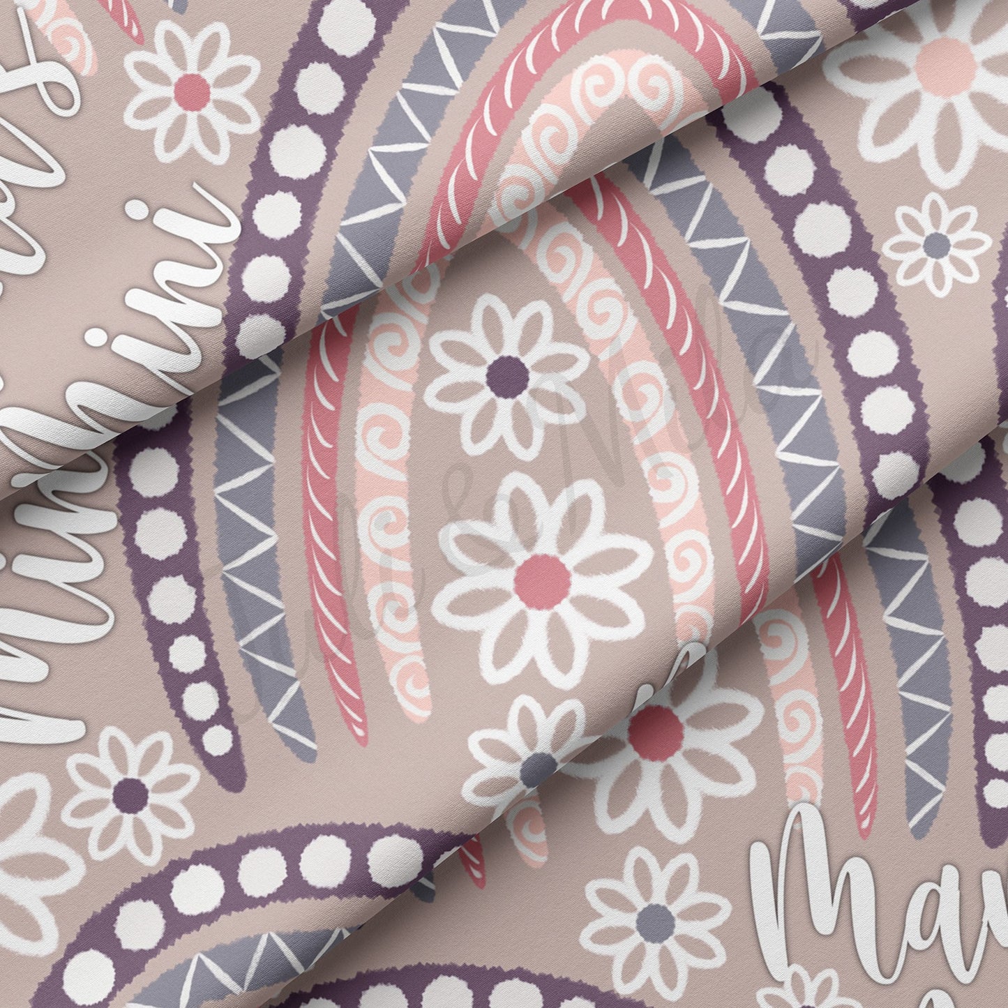 Mamas Mini Double Brushed Polyester Fabric DBP1602