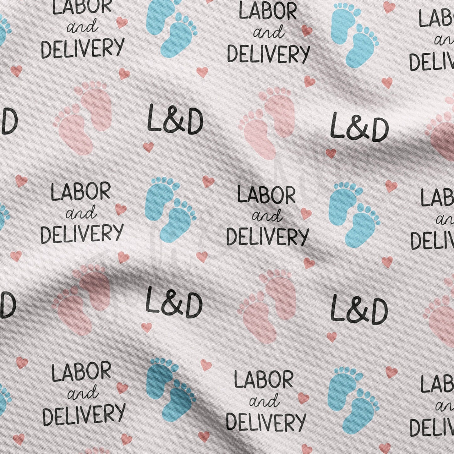 Labor and Delivery Bullet Textured Fabric AA1749