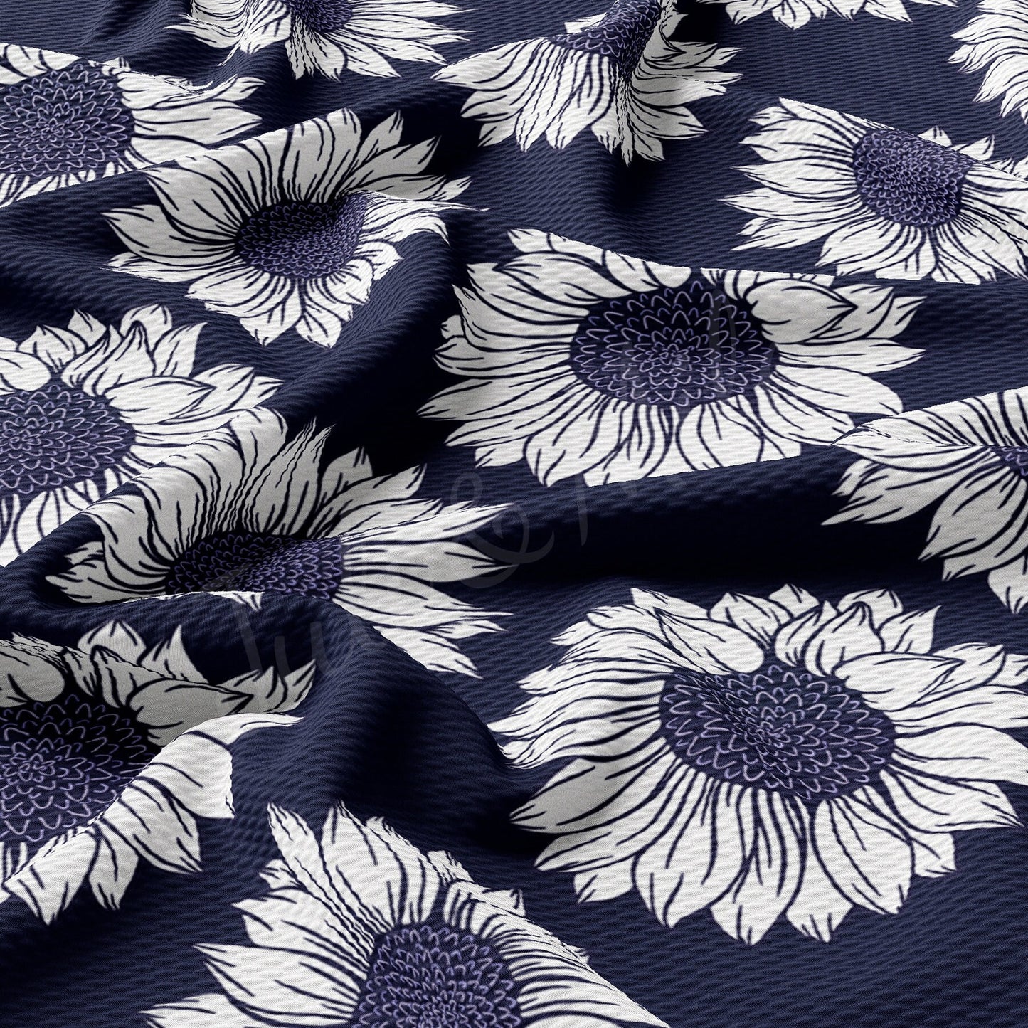 Floral  Bullet Textured Fabric AA1675