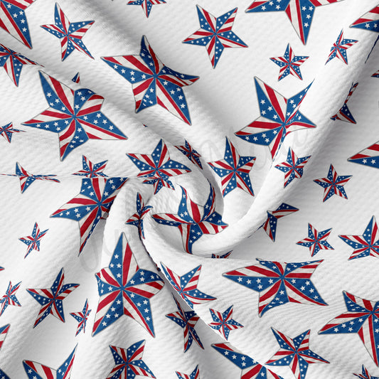 4th of July l Bullet Textured Fabric  AA1722