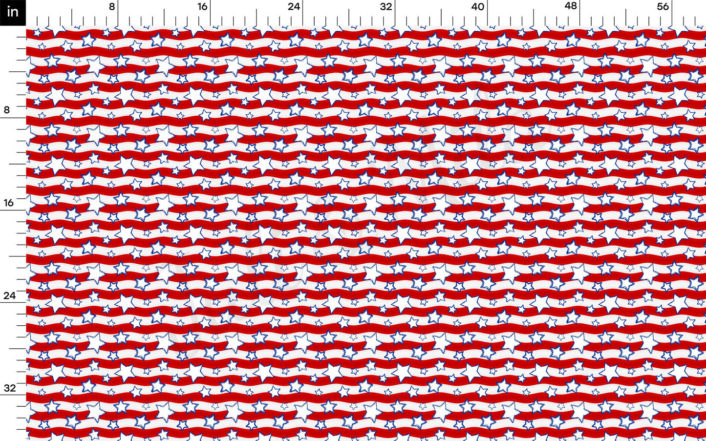 4th of July  Bullet Textured Fabric  AA1761