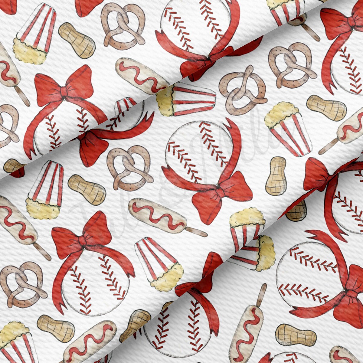 Baseball Bullet Textured Fabric  AA1809