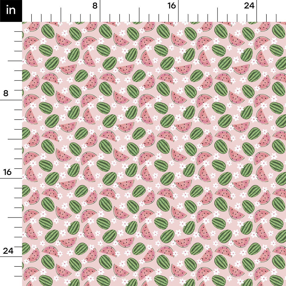 Watermelon Bullet Textured Fabric  AA1851