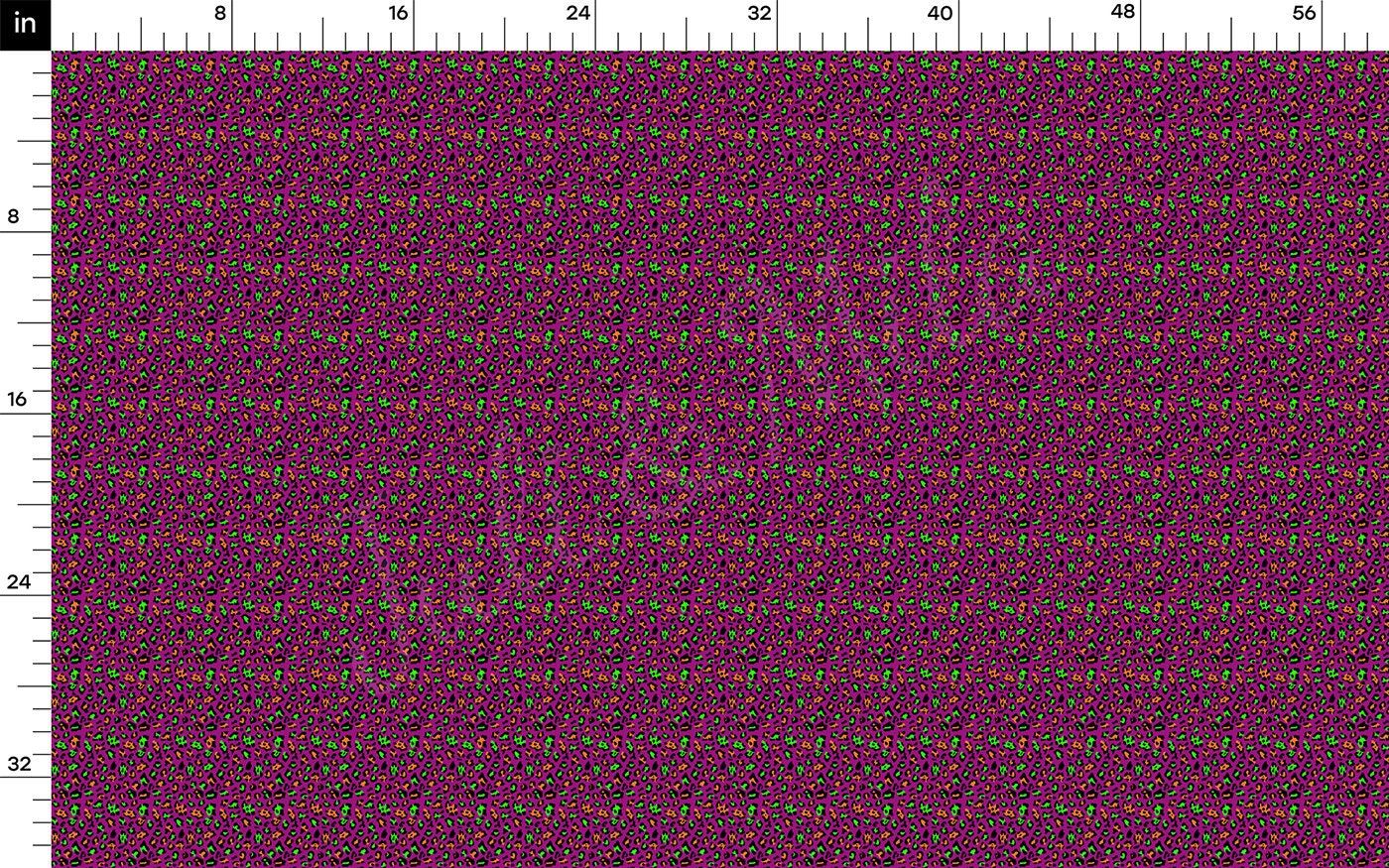 Mardi Gras  Double Brushed Polyester Fabric DBP1848