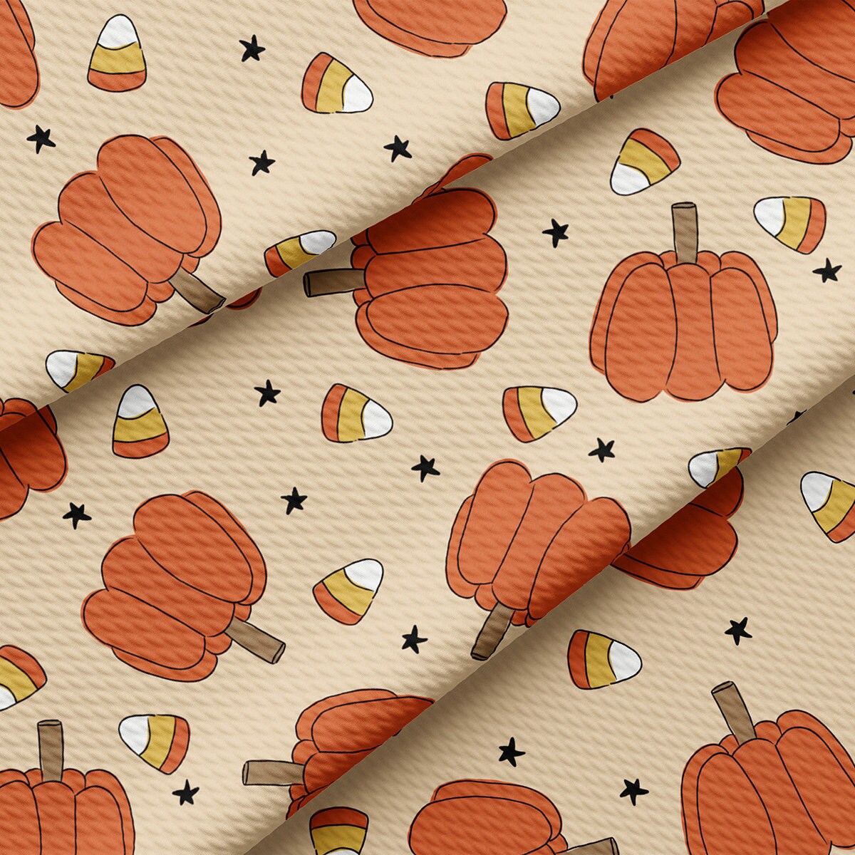 Autumn Fall Halloween  Bullet Textured Fabric AA1837