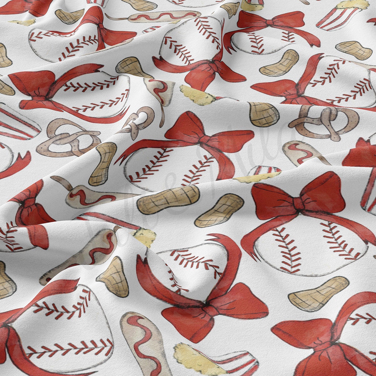 Baseball Double Brushed Polyester Fabric  DBP1809