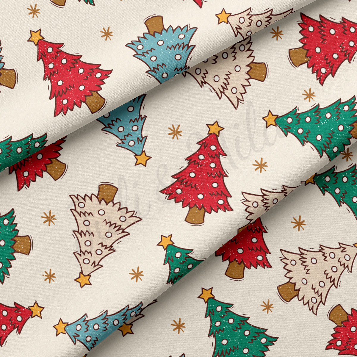 DBP Fabric Double Brushed Polyester Fabric DBP1860 christmas