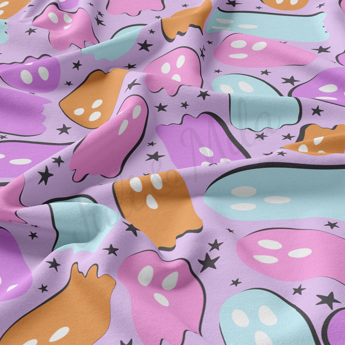 DBP Fabric Double Brushed Polyester Fabric DBP1868 halloween