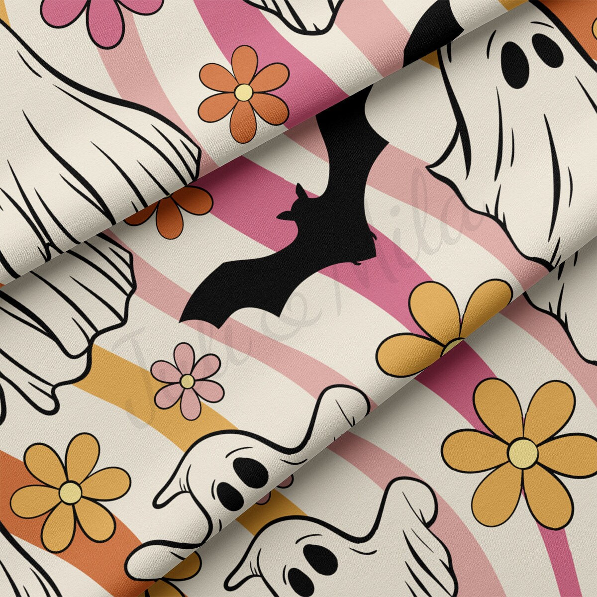 DBP Fabric Double Brushed Polyester Fabric DBP1871 halloween