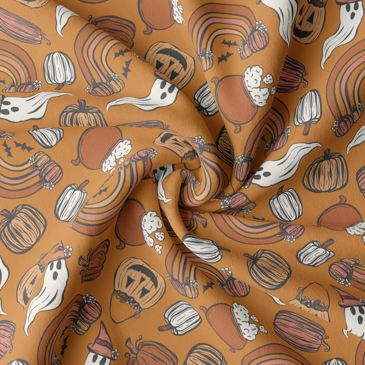 DBP Fabric Double Brushed Polyester Fabric DBP1875 halloween