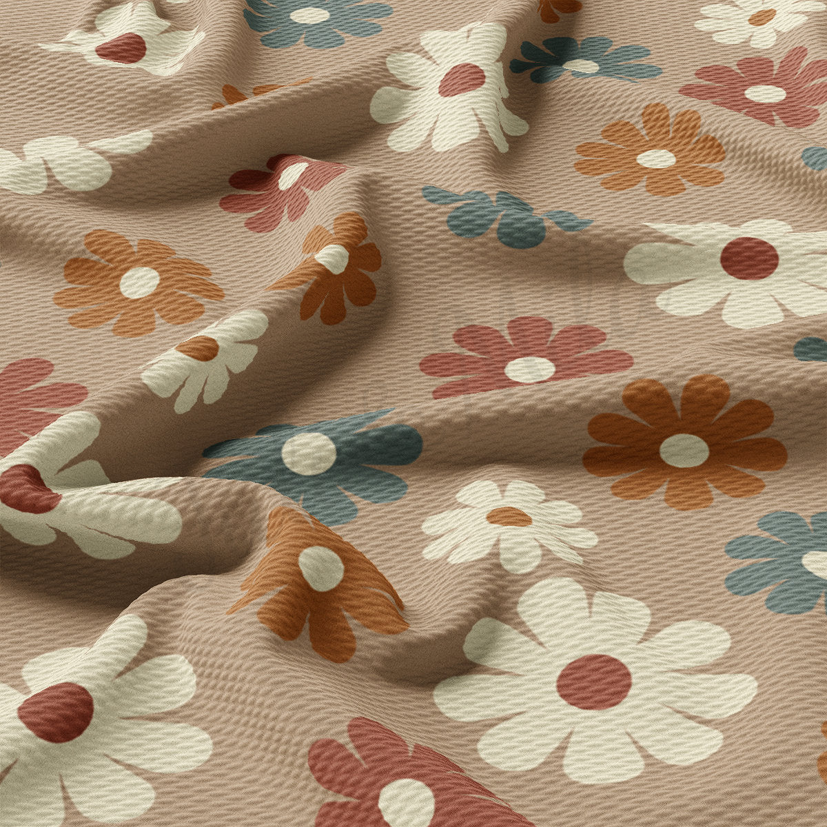 Floral Flowers Bullet Textured Fabric AA1956 flowers