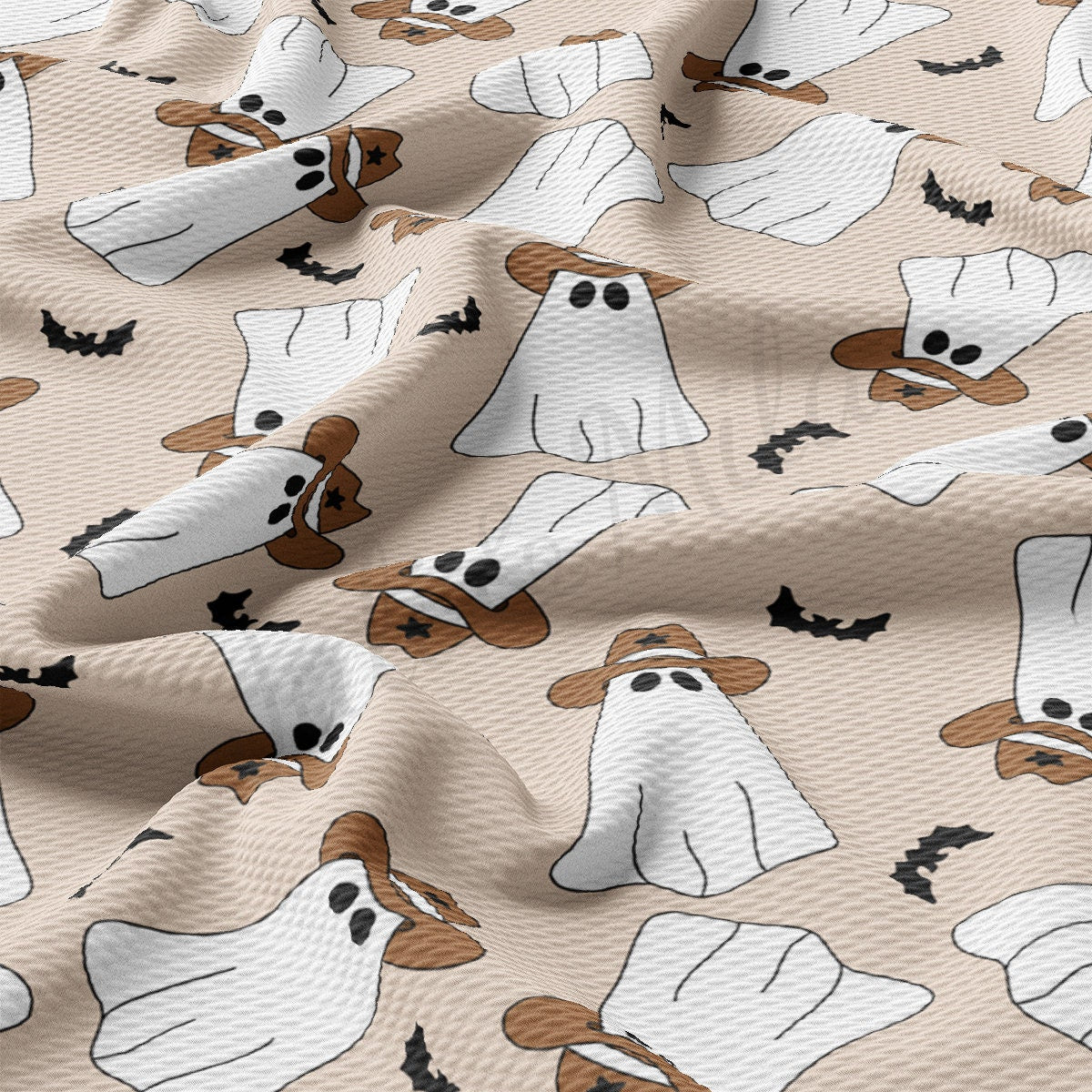 Fall Halloween l Bullet Textured Fabric AA1909 ghosts
